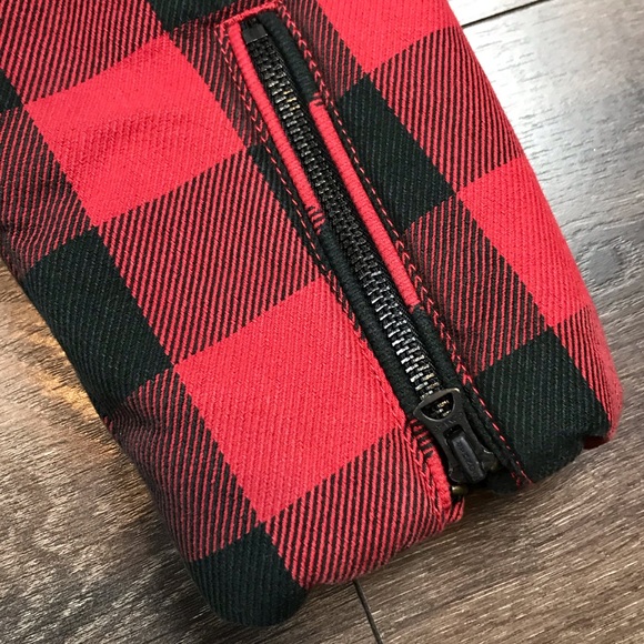 Denim & Supply Ralph Lauren Womens Vintage Full Zip Faux Fur Plaid Denim Jacket - Picture 5 of 7